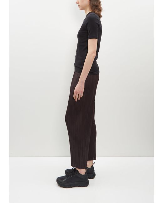 Pleats Please Issey Miyake Black Monthly Colors April Pants
