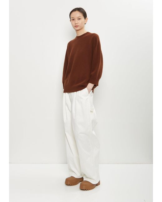 Sofie D'Hoore Brown Mouse Wool Crewneck