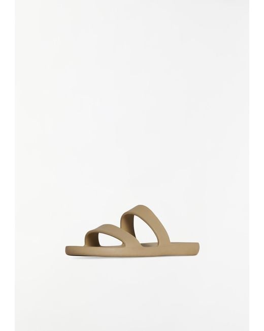The Row White Foam Sandal