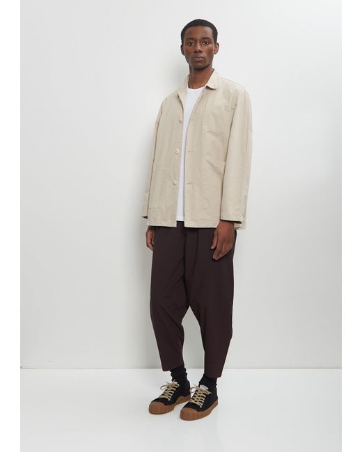 Toogood Men Natural The Work Twill Mechanic Jacket