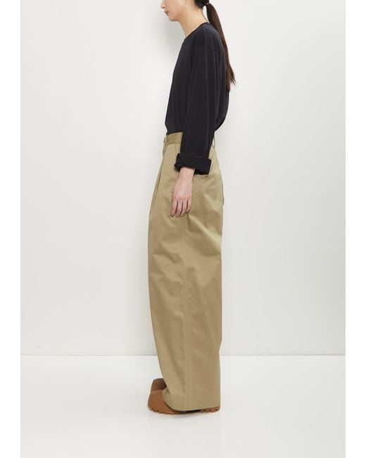 Sofie D'Hoore Natural Pasadena Cotton Darted Pants