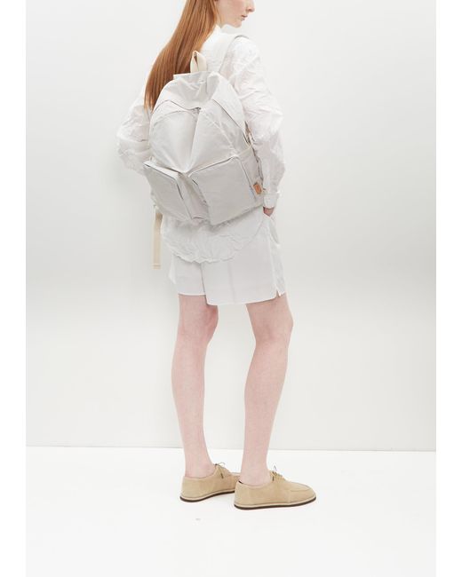 Amiacalva White N/c Cloth Backpack
