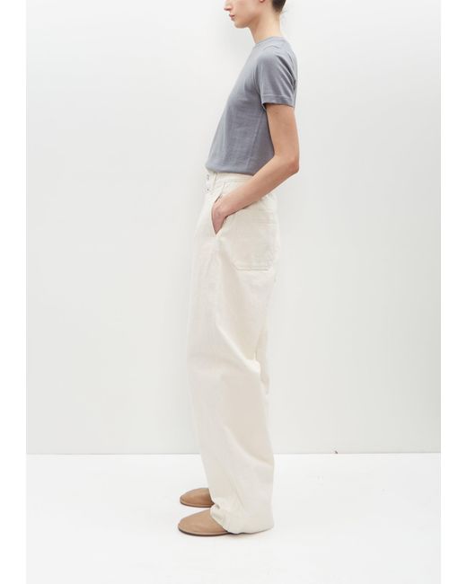 Tanaka White The Wide Jean Trousers
