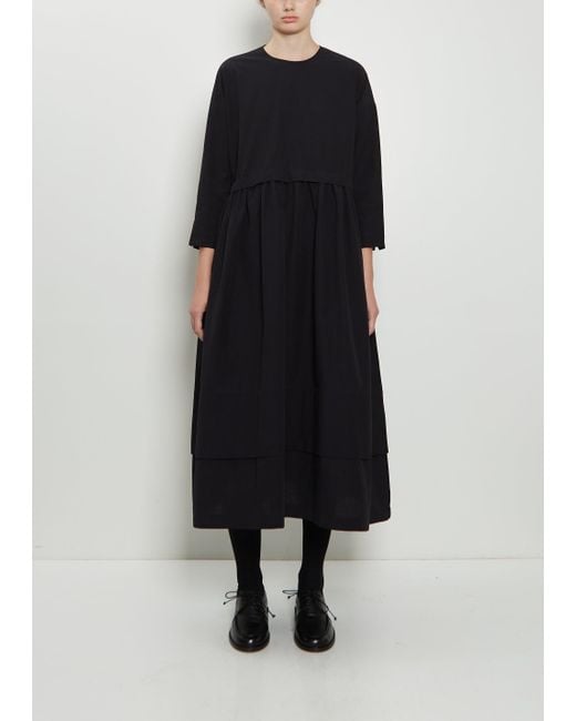 Toogood Black The Archivist Cotton Dress