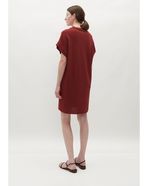 Eres Red Tali V-neck Coverup Tunic