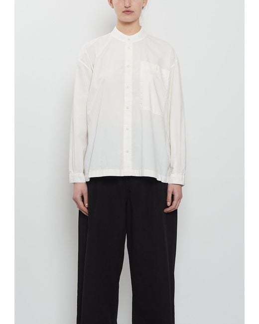 Toogood White The Physician Cotton Shirt
