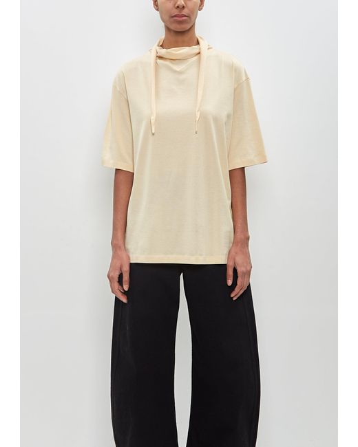 Lemaire Natural Cotton Foulard T-shirt