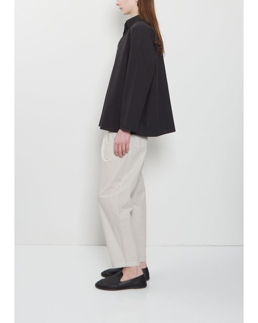 Labo.art Black Mira Cotton Sushi Blouse