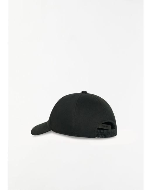 The Row Black Caspian Cotton Hat