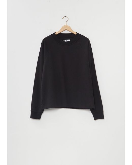 MHL by Margaret Howell Black Mock Neck Cotton T-shirt