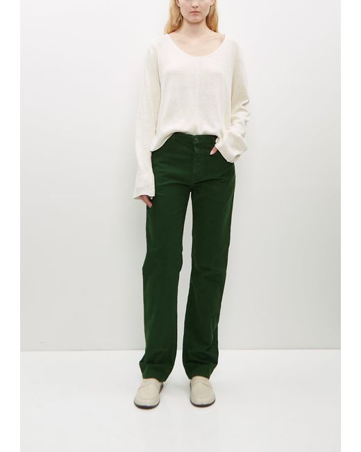 The Row Green Carlind Pant