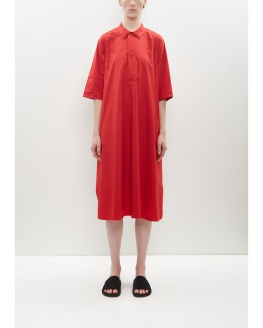 Labo.art Red Cotton Olio Dress