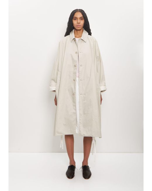 casey casey 15HM98 BLOBBY COAT – FEUT Casey Casey Cotton Big Blobby Coat in Natural | Lyst