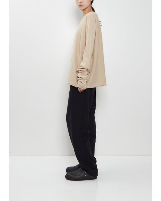 Casey Casey Natural Seamless Cashmere Jumper