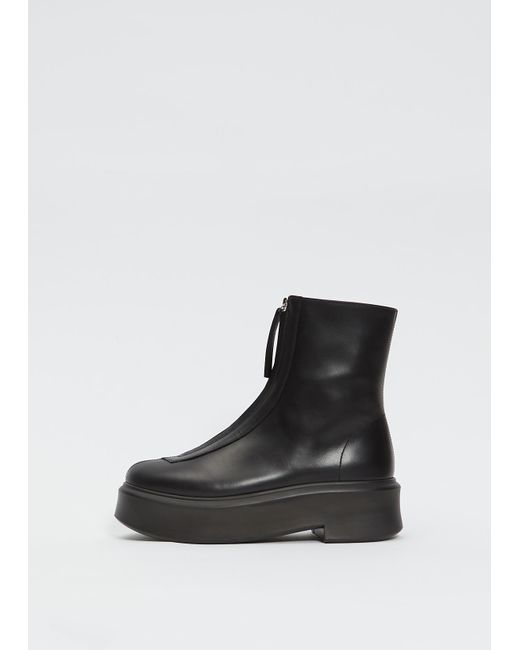 The Row Zipped Boot I in Black | Lyst