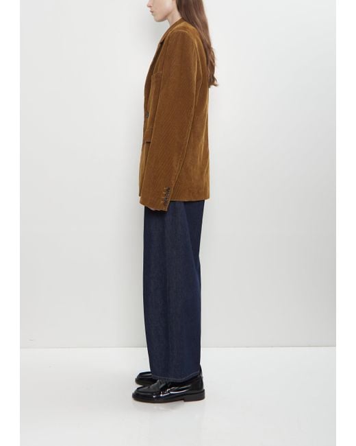 6397 Brown Organic Cotton Corduroy Sporting Jacket