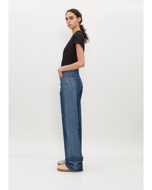 Dries Van Noten Blue Peyton Denim Pants