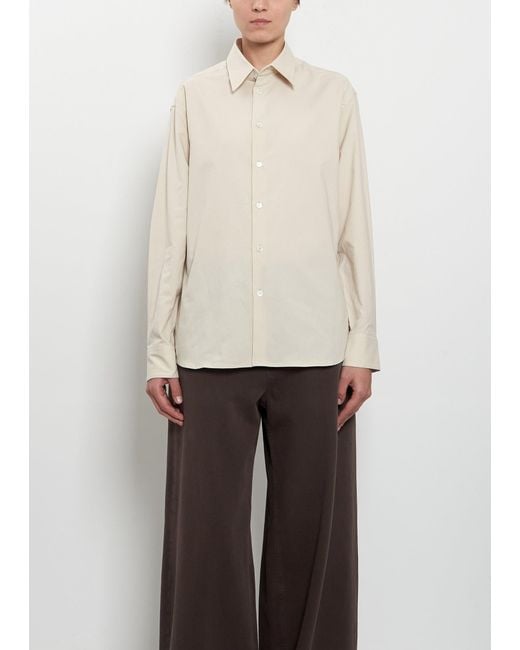6397 White Dress Cotton Shirt