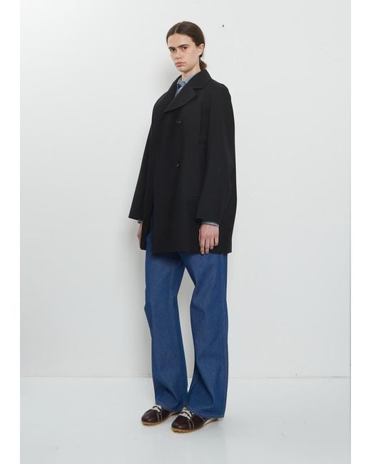 Sofie D'Hoore Black Callet Wool Gabardine Jacket