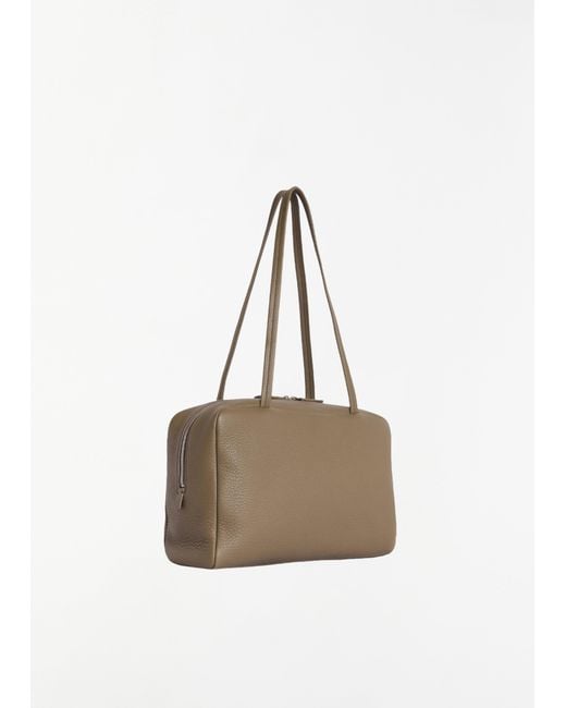 The Row Black Astra Leather Bowling