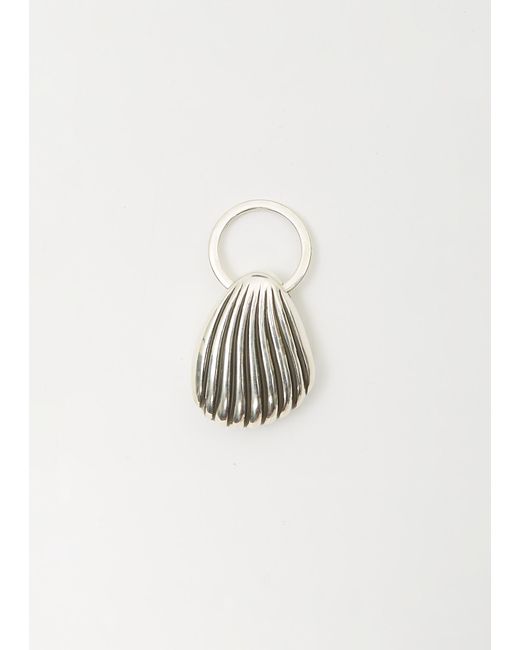 Sophie Buhai White Coquille Keychain