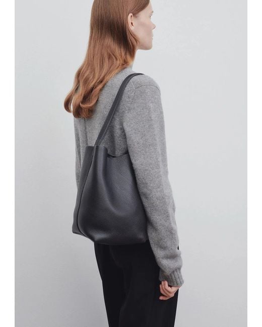 The Row Black Medium N/s Park Tote