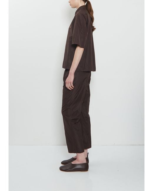Sofie D'Hoore Black Biscay Taffeta Shirt