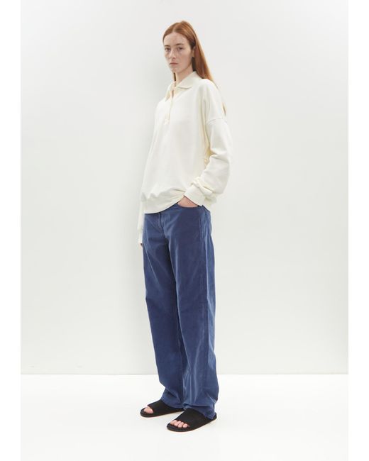 The Row Blue Tarley Pant