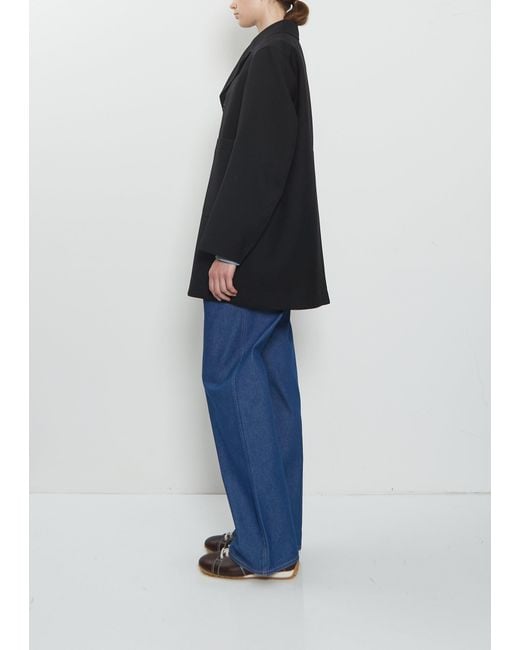 Sofie D'Hoore Black Callet Wool Gabardine Jacket