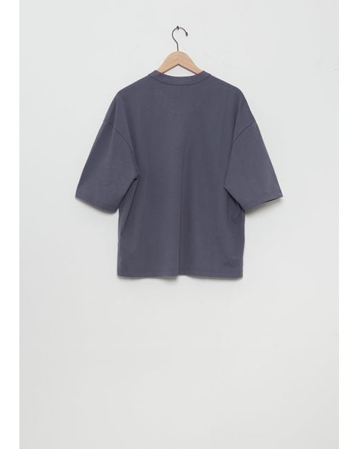 Comme des Garçons Blue Cotton Napped Jersey T-shirt