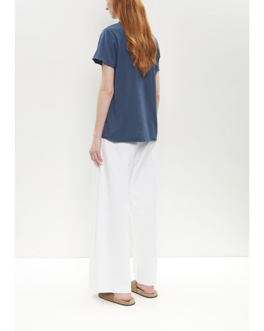 Labo.art Blue Cotton Rico Tee