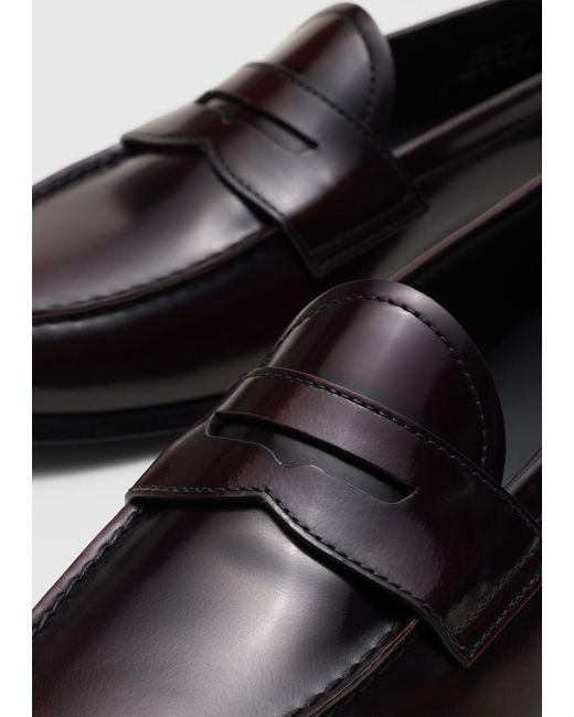 Church's White Natalie Polished Leather Loafer