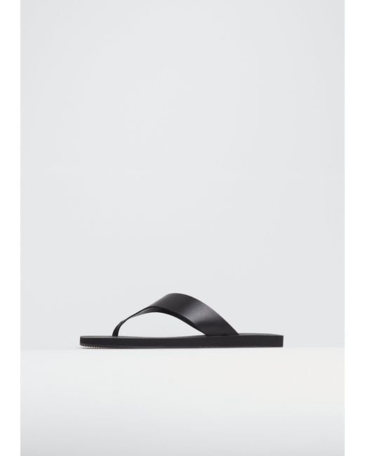 The Row White Dune Classic Ginza Sandal