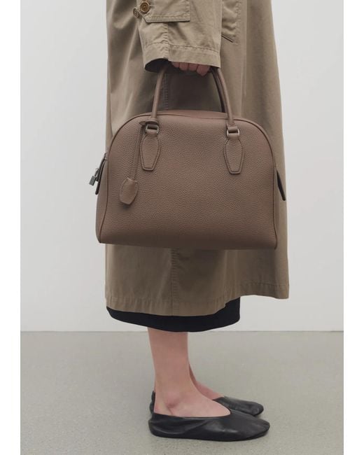 The Row Brown India 12.00 - Lux Grain Leather