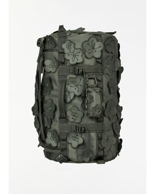 CECILIE BAHNSEN Green X The North Face Base Camp Duffle Bag