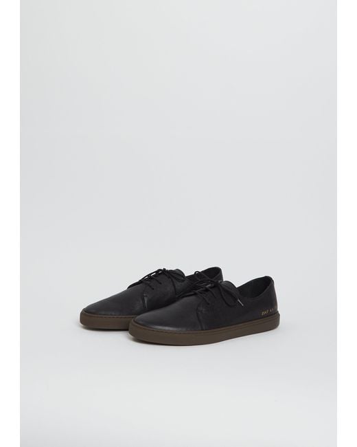 Common Projects White Derby Laced Leather Sneaker