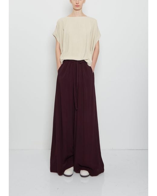 Casey Casey Purple Dot Fluid Pant