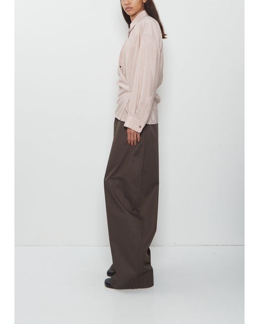 Lemaire Multicolor Straight Collar Twisted Shirt
