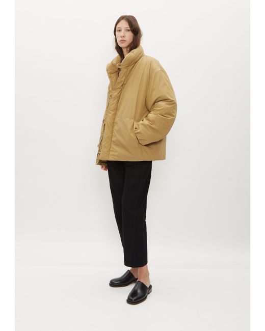 Lemaire Puffer Jacket in Natural | Lyst Canada