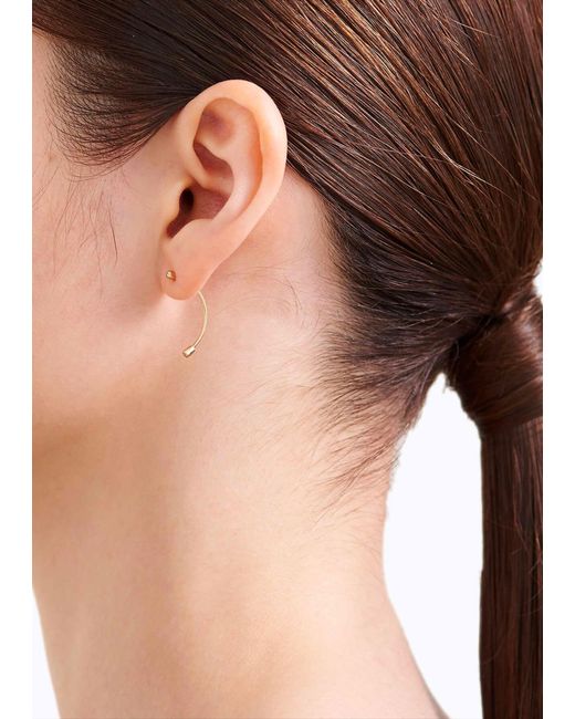 Shihara Multicolor Diamond Twist Curl Earring 01