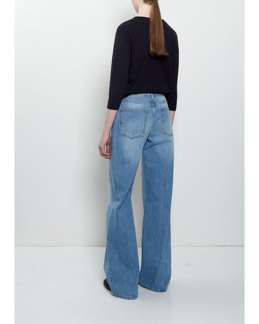 The Row Blue Eglitta Cotton Jean