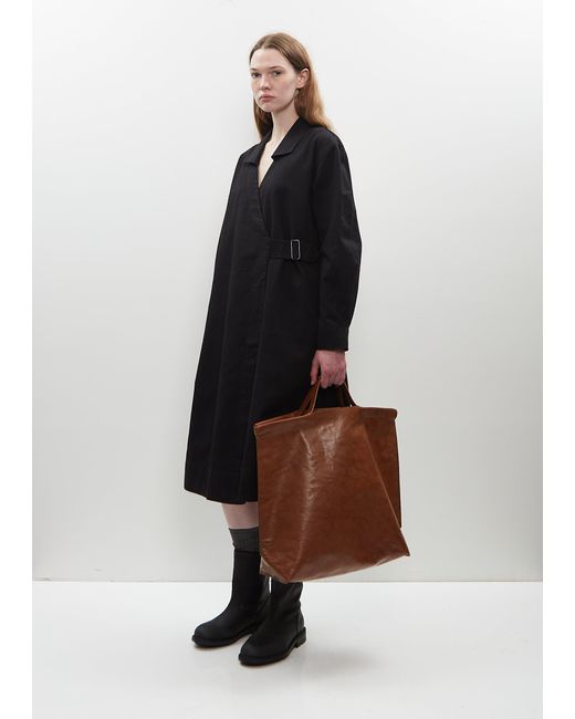 Bea Mombaers Brown Shopper Bag, Large