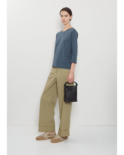 Dries Van Noten Blue Crossbody Crisp Bag