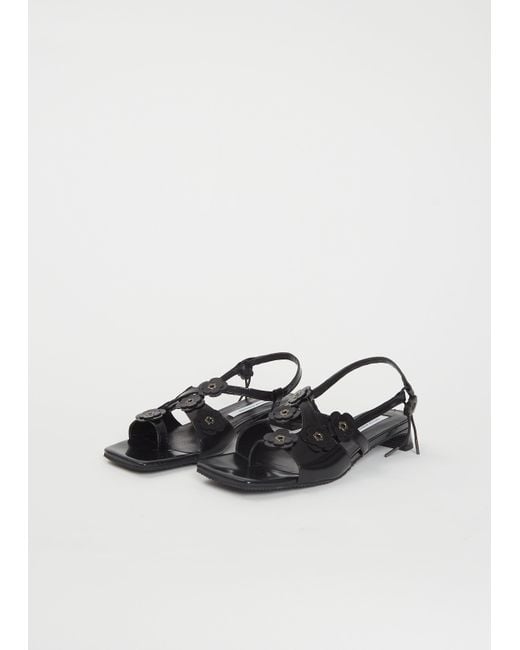 CECILIE BAHNSEN White Barna Heeled Sandal