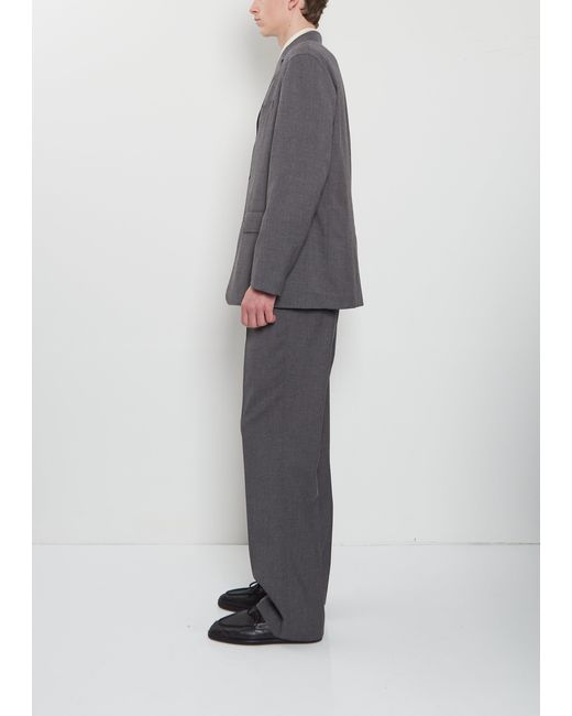 Auralee Gray Super Twist Cashmere Pora Jacket