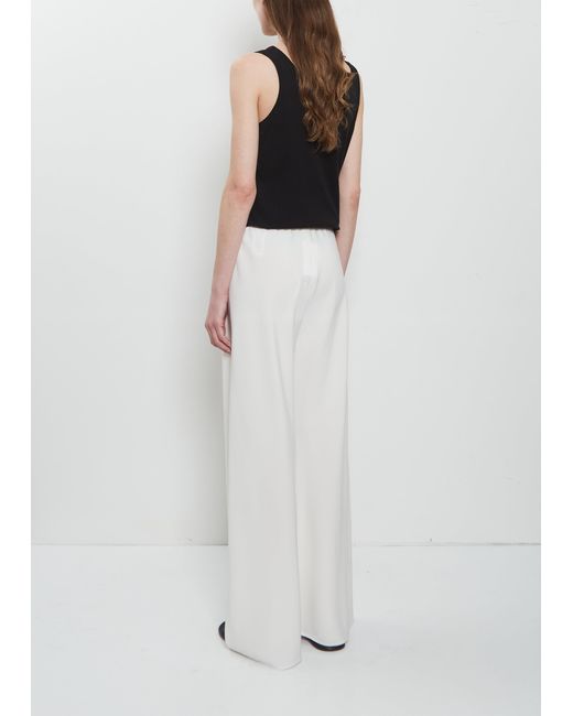 The Row White Gala Cady Pant