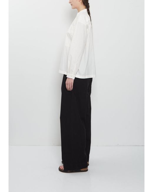 Toogood White The Physician Cotton Shirt