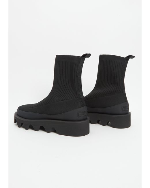 Issey Miyake Black Bounce Fit Short Boot