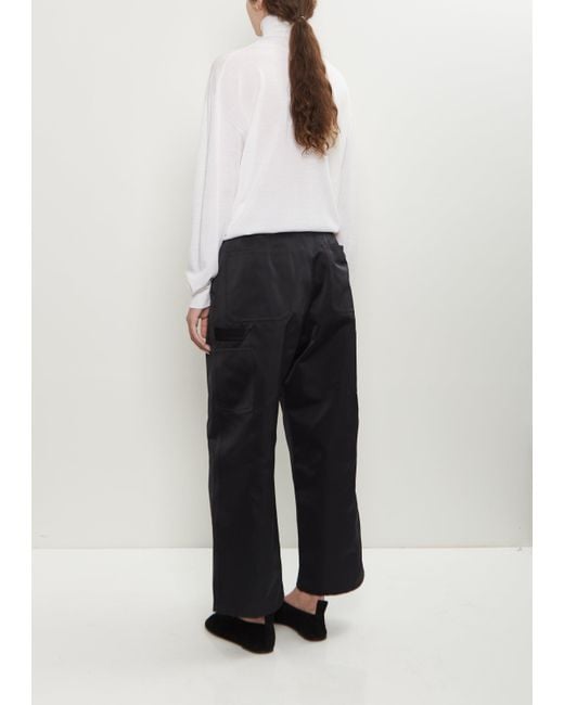 Sofie D'Hoore White Polke Poly Satin Loose Pants