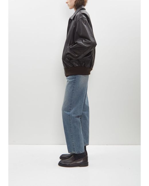 stein Leather Zip Short Jacket in Black | Lyst stein Leather Zip Short Jacket in Black | Lyst